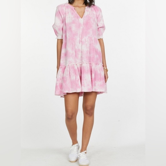Generation Love Dresses & Skirts - GENERATION Love Pink Tie Dye Mini Dress